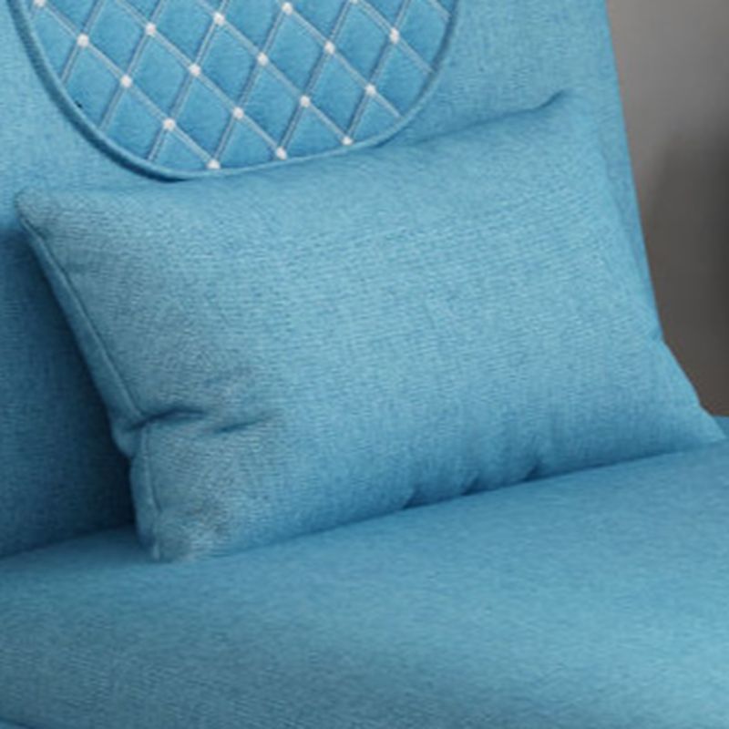 Contemporary Solid Color Chaise Lounge Indoor with Pillow, Reclining and Alterable Features