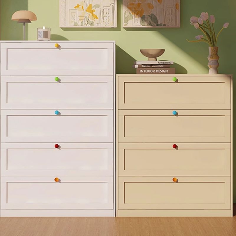 Chalk Trendy Metal Semainier/Bachelor Chest with 4/5/3 Drawers Vertical/Horizontal