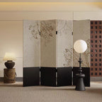 Ink Opaque Fold-up Screen Divider with Laminate Frame, Available in 3/4 Panels, Double Sided Print, Independent