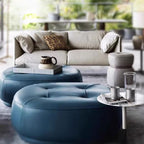 Modern Solid Color Scratch-defiant Standard Sofa/Loveseat/Single Sofa in Grey for 4/3/2-seater