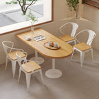 Light Wood Modern Kitchen & Dining Room Set - Seats 2 - Solid Wood Features