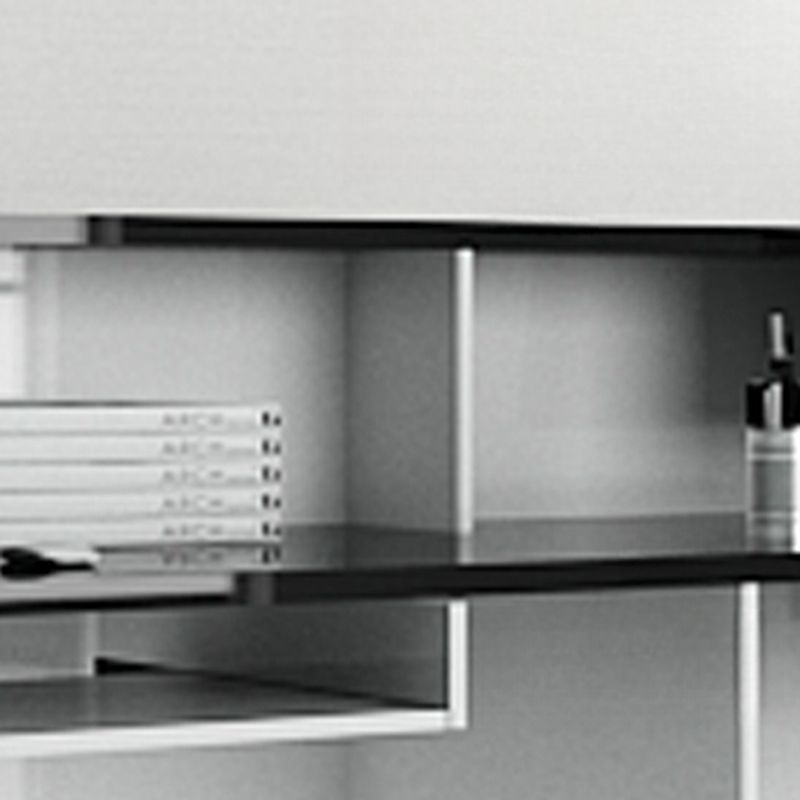 Endurance Manufactured Wood Top Rectangle Reception Desk with Unfinished Back, 2 Drawers/1 Drawer, Hutch, Keyboard Tray and Cable Management