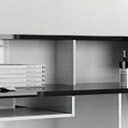 Endurance Manufactured Wood Top Rectangle Reception Desk with Unfinished Back, 2 Drawers/1 Drawer, Hutch, Keyboard Tray and Cable Management