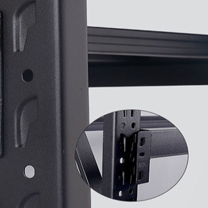 Simplistic Steel Warehouse Storage Rack with Alterable Shelf, Standing for Garage