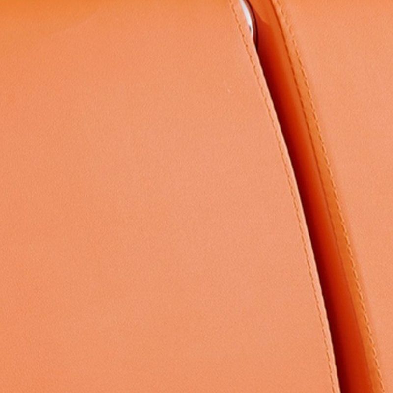 Simplistic Style Beam Seating/Single Sofa with Pleather Upholstery, Armrest, Legs, and Metallic Frame