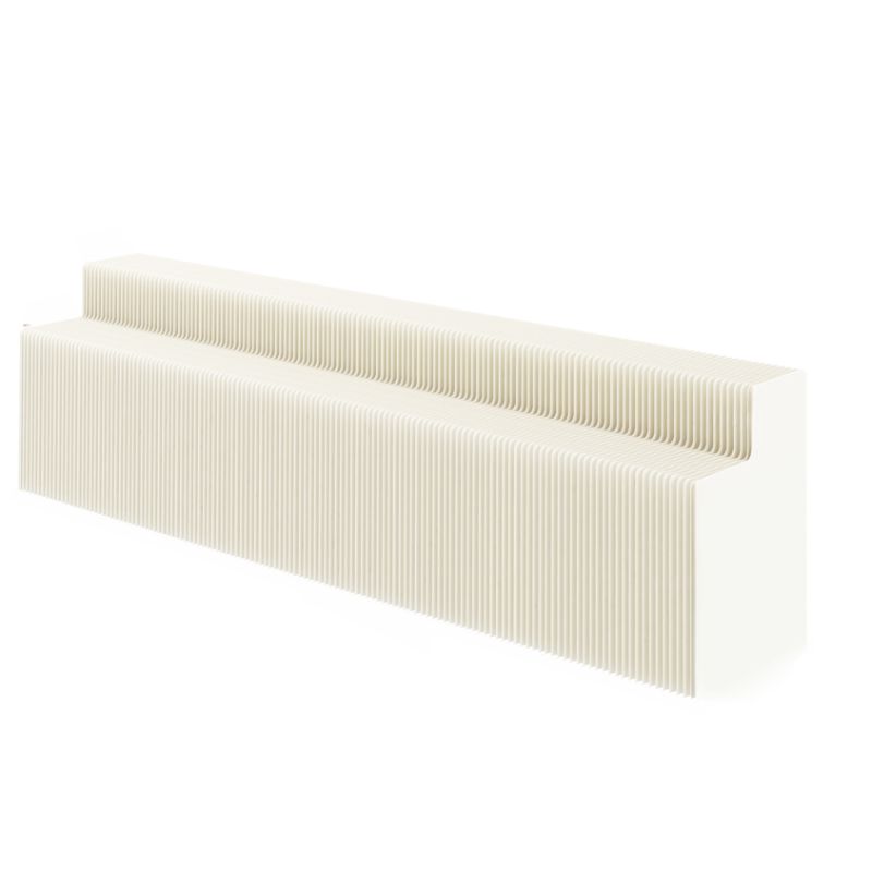 50 in & above L x 20 to 29 in/Up to 19 in W x 30 to 39 in/40 in & above/20 to 29 in H White Rectangular Unfinished Folding Display Table in Paper