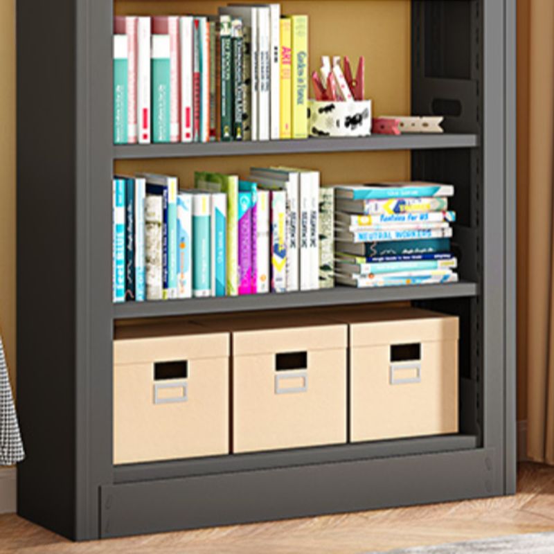 Ink Vertical Shelf Organizer with 3 Shelves, Steel Frame, Open Back