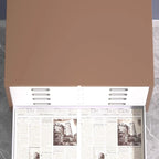 Art Deco Steel Non-flammable Horizontal Filing Cabinet/Vertical Filing Cabinet with Soft Close and Key Lock
