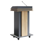 Modern Full Podium with Storage and Rollers