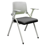 Casual Light Blue/Light Green/Apricot Color Upholstered Ergonomic Office Chairs with Arms