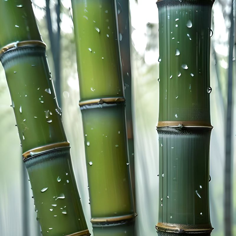 Minimalist Translucent Bamboo Screen Divider with Shelf, Fold-up and Independent