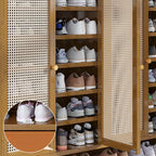 Bambusa 8-tier/7-tier Shoe Stack with Dustproof Cover