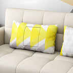 Square Arm Modern Storage Sofa with Biscuit Back Convertible Sofa for Living Room