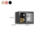 Steel Security Safe with Battery, Pry Resistant Lockable Keys