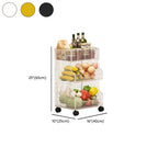 Portable Center with Metal Countertop, Basket, and 3/2 Baskets
