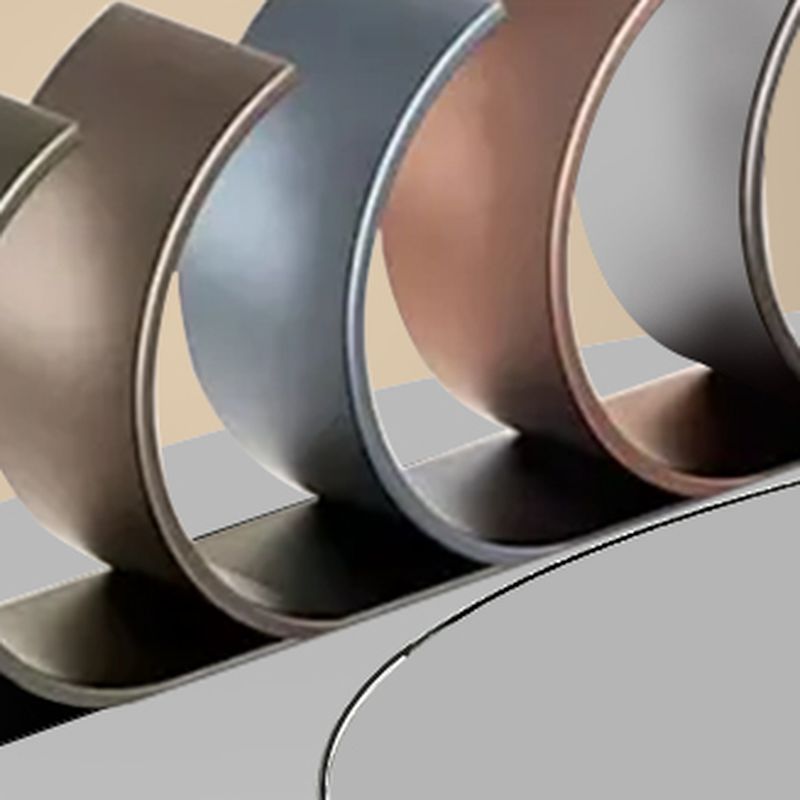 Art Deco Stainless Steel Rounded Fold-up Banquet Table, Rust-free Stainless Alloy Pop Up Table