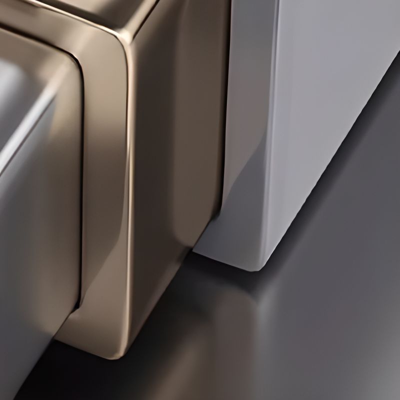 Modern Simple Style Coat Tree with 5/6 Shelves in Stainless Steel