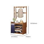 Art Deco Bambusa Rectangle Shoe Rack with 3/4/7 Shelves for 11-40+ Pairs in Drawing Room