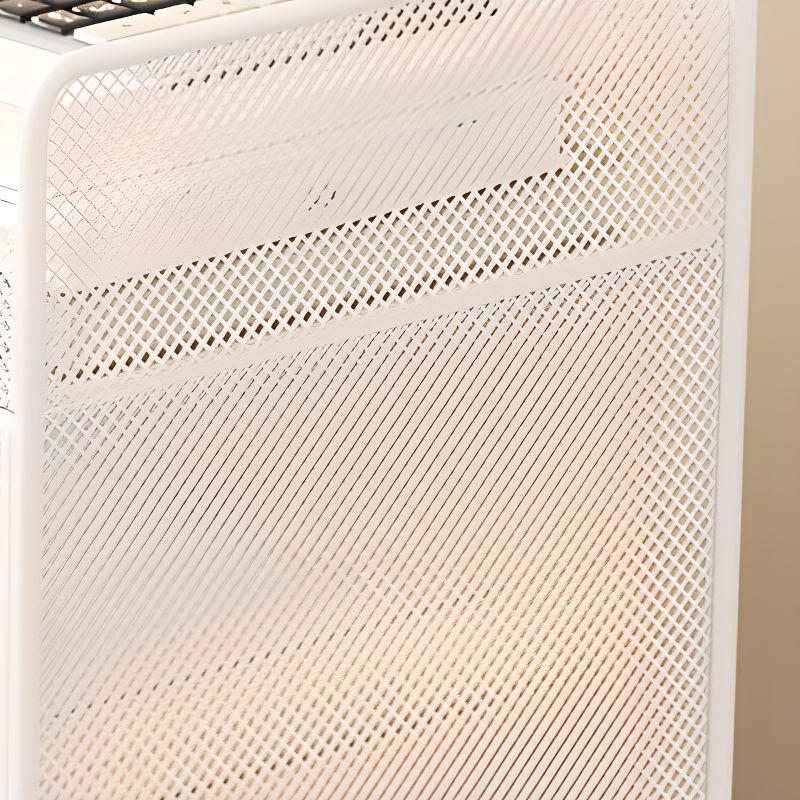 Alloy Under Desk Office Book Cart with 3 Shelves/2 Shelves All Ages