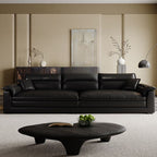 Modish Solid Color Water Resistant Standard Sofa in Light Gray/White/Light Brown with Seats 3/2-seater and 2 Pillows