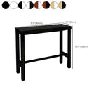 Sleek Modern Armless Bar Stool Set with Footrest - Stylish Seating for Your Home Bar
