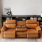 Modish Solid Color Stain Resistant Standard Sofa/Loveseat/Single Sofa in Light Brown for 3-seater/4-seater/2
