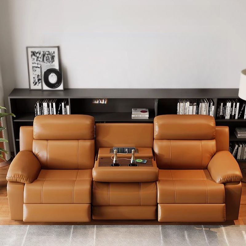 Modish Solid Color Stain Resistant Standard Sofa/Loveseat/Single Sofa in Light Brown for 3-seater/4-seater/2