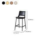 Casual Rawhide Bar Stools in Midnight Black/Lemon Color/Caramel with Back and Saddle Seat, Featuring Leg Rest