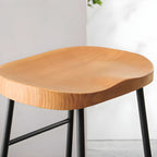 Modern Style Rectangle Wood Bar Table 1/5 Pieces Bar Table Set for Kitchen