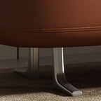 Modern Simple Style Chaise Chair for Bedroom with Solid Color and Left Arm/Right-hand Arm
