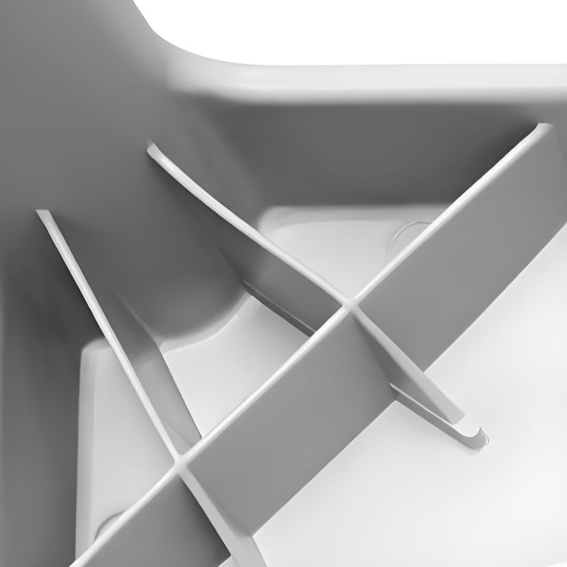 Work Stool with Synthetic Material Frame