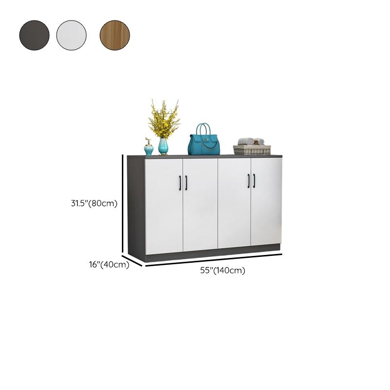 Trendy Timber Standard/Narrow Sideboard with Cupboard, Variable Shelf & 6 Doors/4 Doors/3 Doors