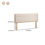 Trendy Full(54"W x 75"L)/Queen(60"W x 80"L)/King(76"W x 80"L) No Distressing Standard£¨36-55¡°£© Rectangle Panel Headboard with Lumber Frame, Sponge Filling Included/Not Included