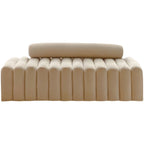 Armless Sofa 14.96" H * 19.69" W Contemporary Sofa for Living Room