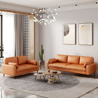 Modern Pillow Back Sofa with Storage Not Included for 35-40 Women