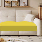 Modish Solid Color Stain Resistant Standard Sofa in Grey/Rose/Emerald Green with 4-seater/5 Person/6-Seater and 2 Pillows