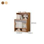 Organizing Shelf with 3-Shelf/2-Shelf/4 Shelves Vertical Opaque Glass Closed Back