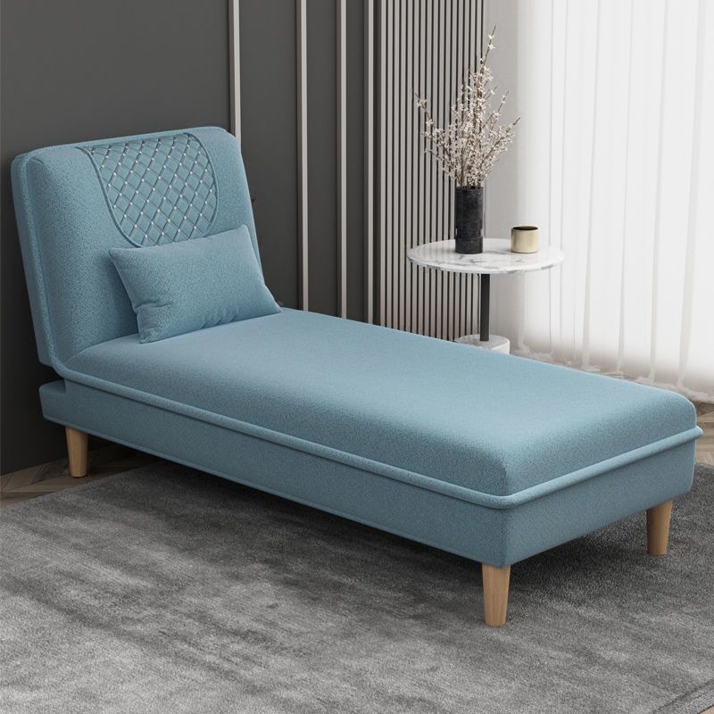 Contemporary Solid Color Chaise Lounge Indoor with Pillow, Reclining and Alterable Features