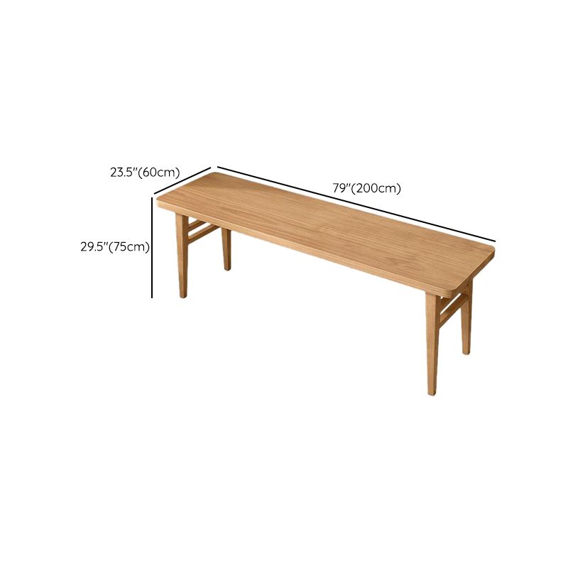 Modern Rectangular Pine Wood Unfinished Color Writing Table