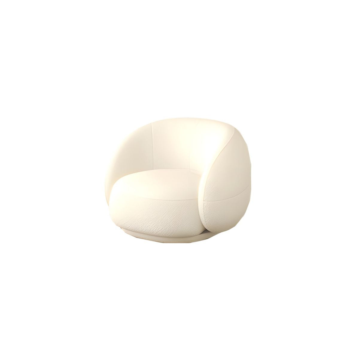 Contemporary Tight Back Settee Bench Curved Settee Couch in Grey/white