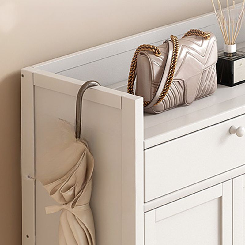 Bambusa 7-tier/6 Tiers/8-tier Shoe Displays with Horizontal Sloping Shelves and Dustproof Cover