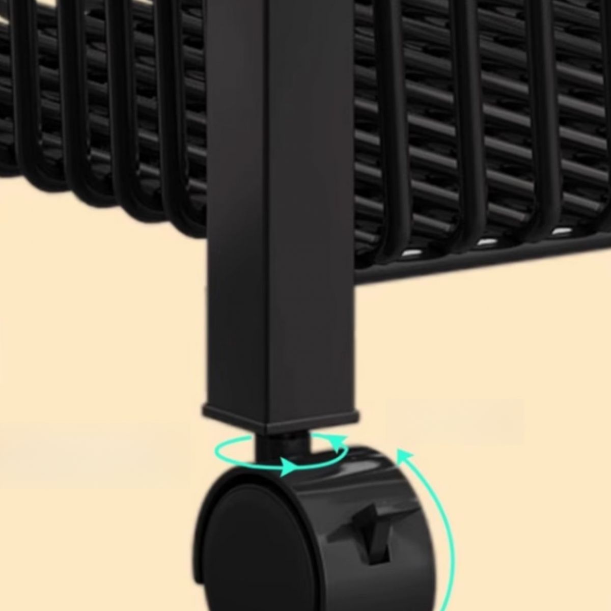 Portable Center with Metal Countertop and Basket Options: 2 Baskets/3 Baskets/4 Baskets