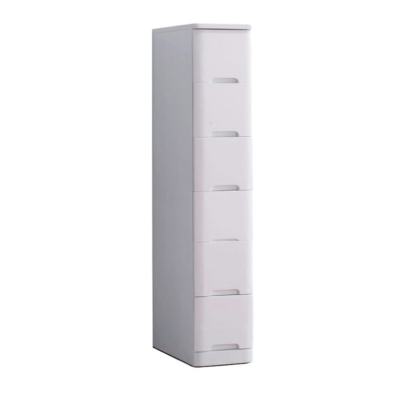 Scandinavian Wooden Lingerie Chest with 6 Drawers for Tall and Narrow Dressing Spaces