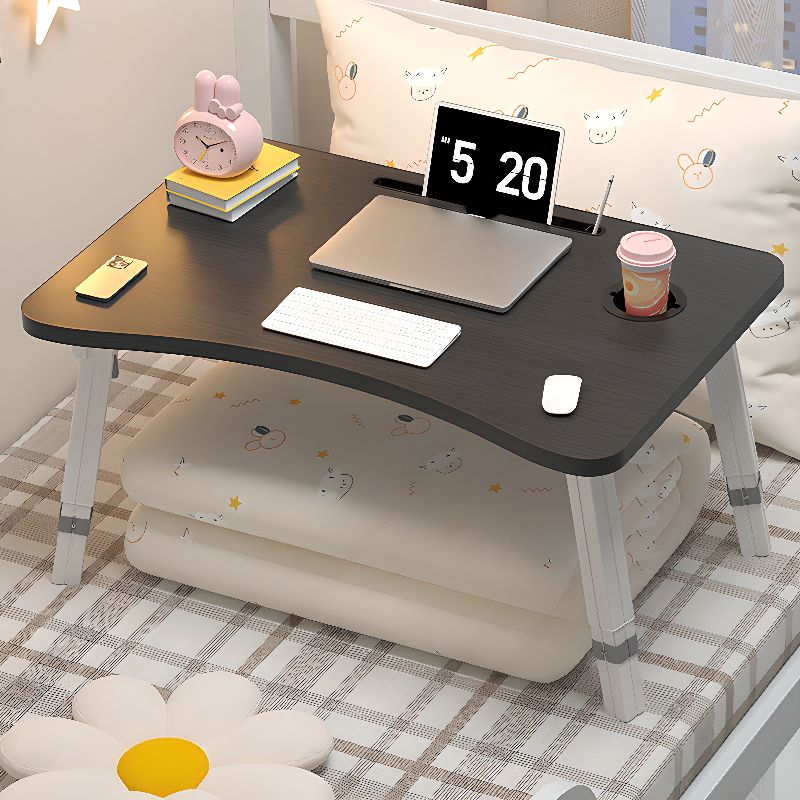 Casual Engineered Wood Notebook Stand with Adjustable Height