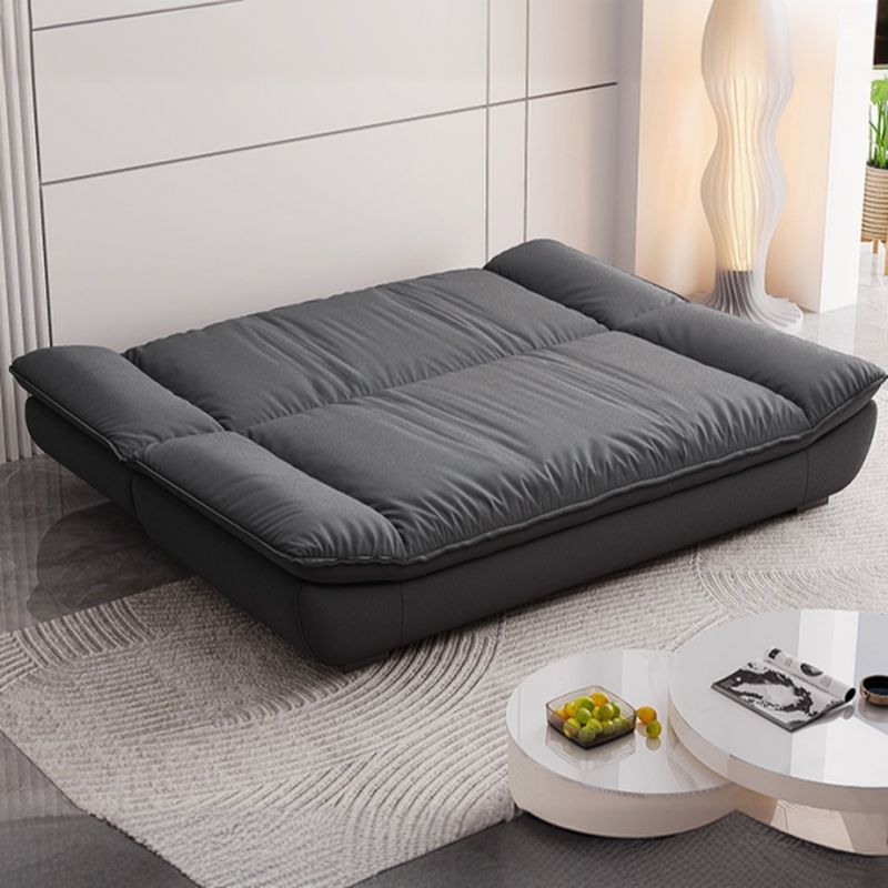 Simplistic Scratch-defiant Futon Fold Out Bed with Pillow Back Loveseat and Pillow in King/Queen/Full Size