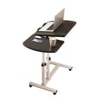 Metal Laptop Cart with Pop Up Foldable Feature and Lifting Airlift