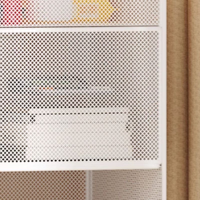Alloy Under Desk Office Book Cart with 3 Shelves/2 Shelves All Ages