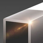 Trendy Rectangular Laminate Writing Table with Unfinished Color