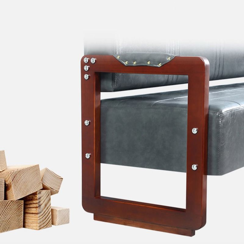 Modish Pu Leather Single Sofa/Loveseat/Sofa with Arms & Legs