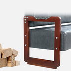 Modish Pu Leather Single Sofa/Loveseat/Sofa with Arms & Legs